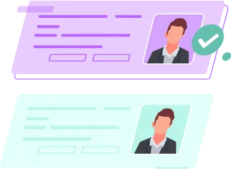 Get matched instantly